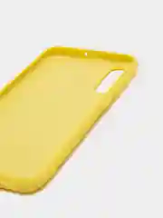 Желтый чехол Silicone Case для Samsung A11 A30s A50 A50s A52 A51