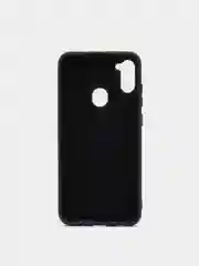Черный чехол Silicone Case для Samsung A11 A30s A50 A50s A52 A51