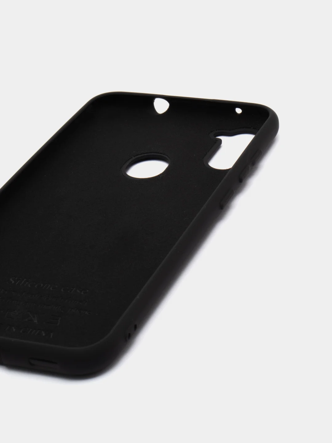 Черный чехол Silicone Case для Samsung A11 A30s A50 A50s A52 A51