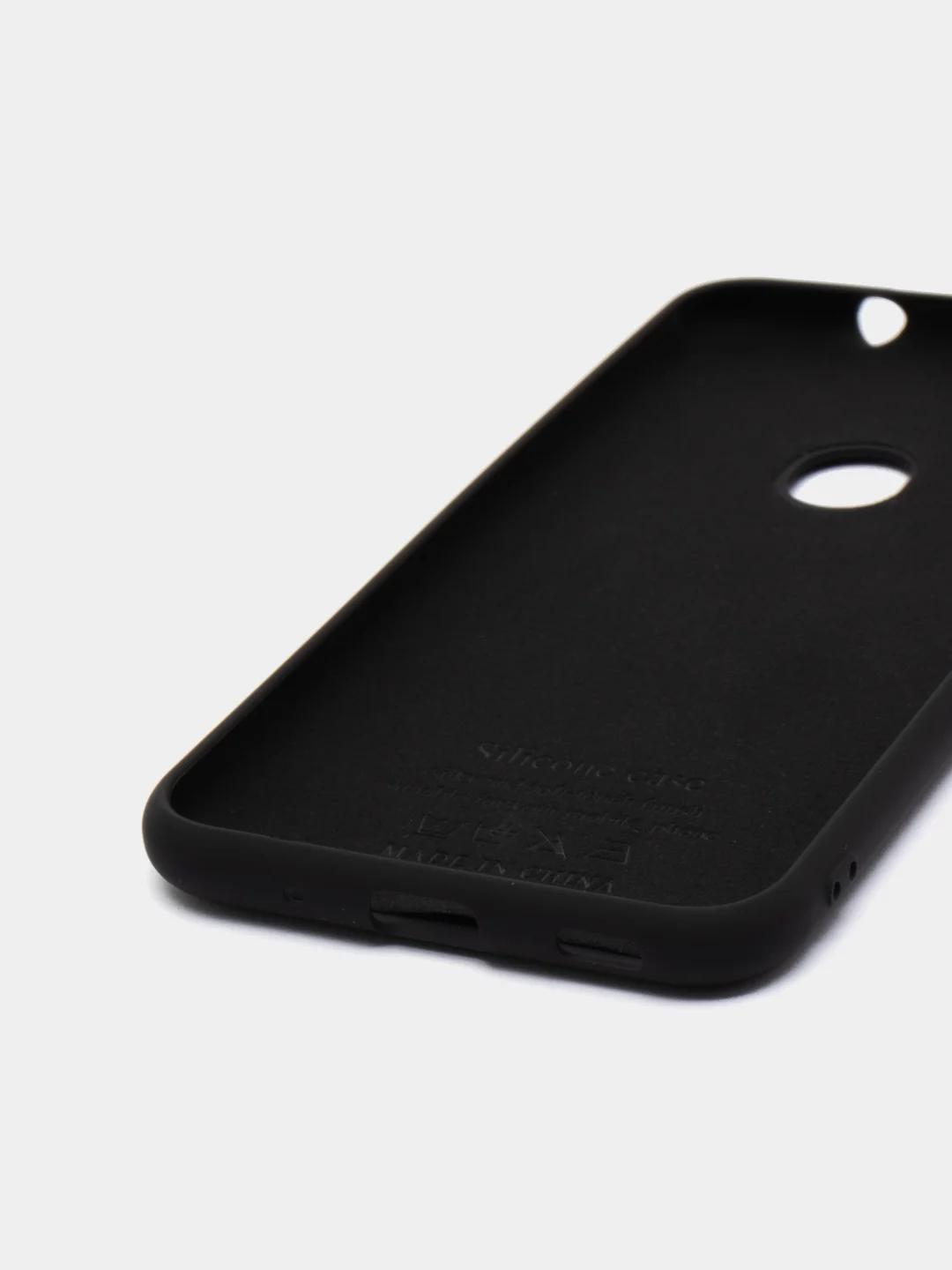 Черный чехол Silicone Case для Samsung A11 A30s A50 A50s A52 A51
