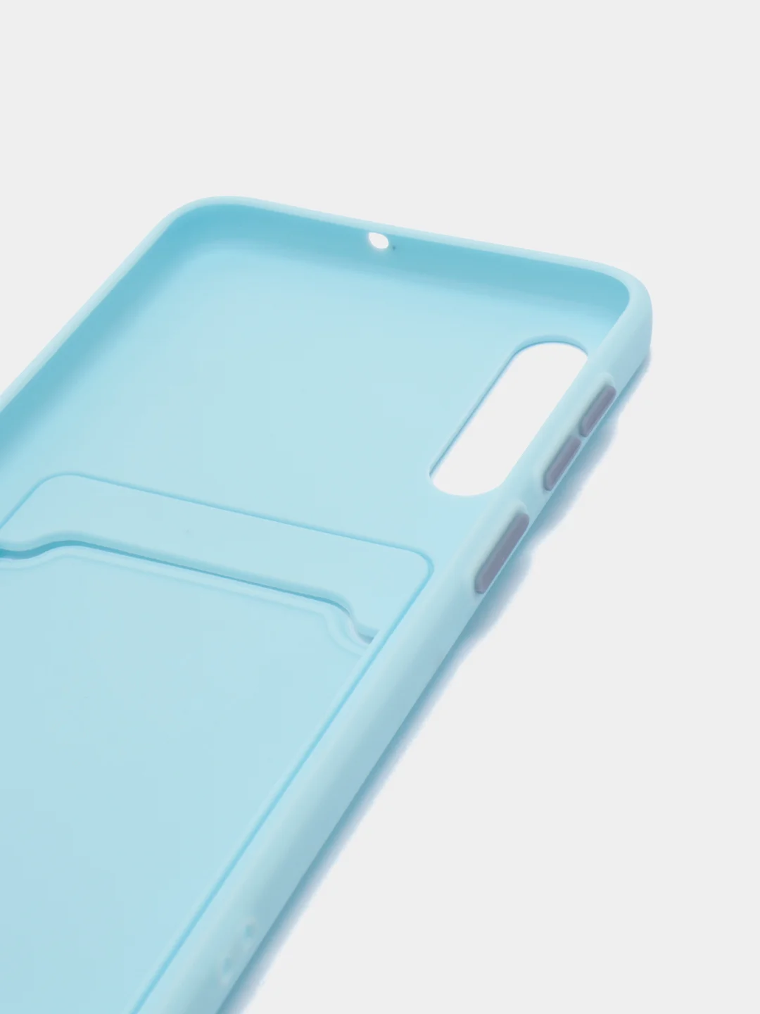 Голубой чехол с карманом для карт Samsung Galaxy A31/A51/A71/A12/A22/A32/A52/A72/A50/A13/A33/A53