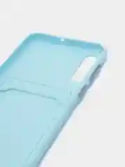 Голубой чехол с карманом для карт Samsung Galaxy A31/A51/A71/A12/A22/A32/A52/A72/A50/A13/A33/A53