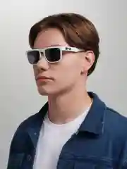 Белый мужские солнцезащитные очки