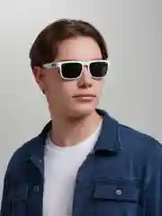 Белый мужские солнцезащитные очки