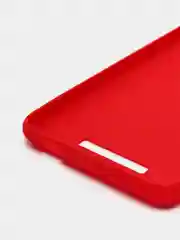 Алый матовый, силиконовый чехол Xiaomi redmi Note 3