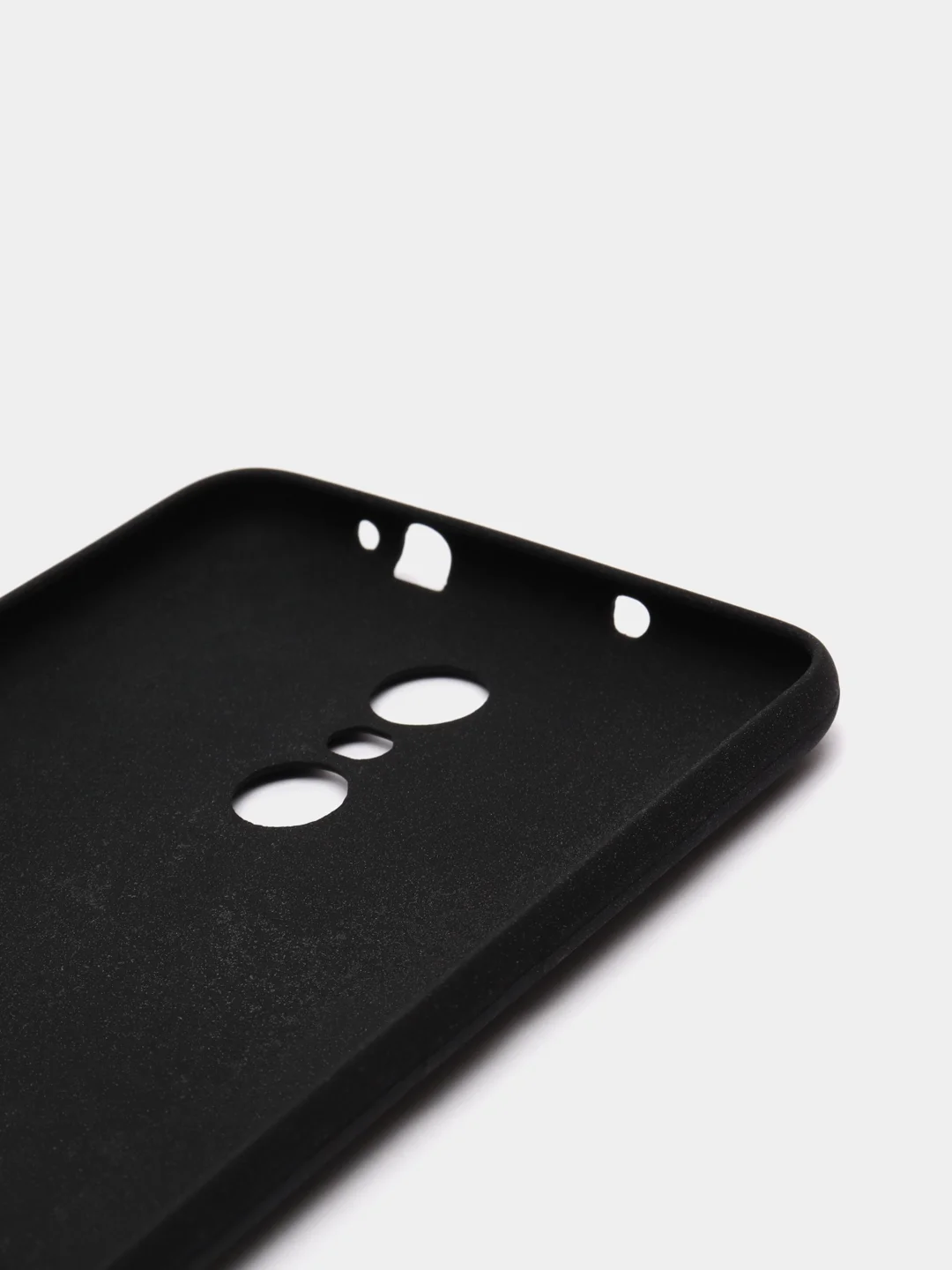 Черный матовый, силиконовый чехол Xiaomi redmi Note 3