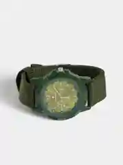 Зеленый часы мужские наручные, кварцевые