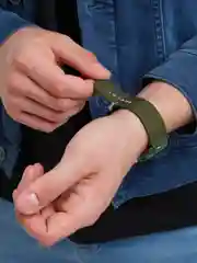 Зеленый часы мужские наручные, кварцевые