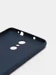 Индиго матовый, силиконовый чехол Xiaomi redmi Note 3