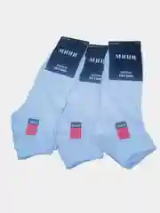 Носки мужские, укороченные, белые