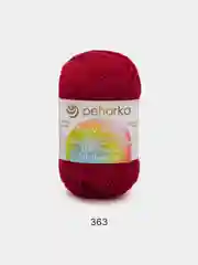 Багровый пряжа Пехорка "Детская новинка" 10 шт, 100% акрил, 50г, 200м