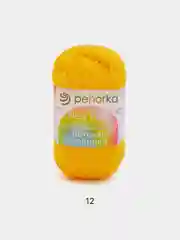 Желтый пряжа Пехорка "Детская новинка" 10 шт, 100% акрил, 50г, 200м