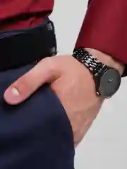 Черный мужские наручные часы SINOBI 9823