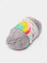 Серый меланж пряжа Пехорка "Детская новинка" 10 шт, 100% акрил, 50г, 200м