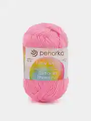 Розовый пряжа Пехорка "Детская новинка" 10 шт, 100% акрил, 50г, 200м