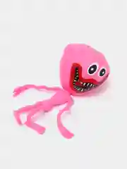 Розовый игрушка-антистресс Хаги Ваги Скелет с шариками внутри