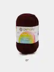 Бордовый пряжа Пехорка "Детская новинка" 10 шт, 100% акрил, 50г, 200м
