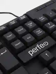 Perfeo клавиатура "Nice" стандартная, USB, черная