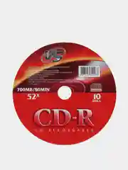 Диски VS CD-R, 80, 52x Shrink, 10/25 штук