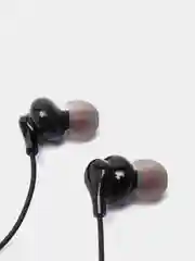 Черный наушники Perfeo внутриканальные SWELL, цвет белый, чёрный