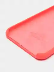 Кораллово-розовый чехол Silicone Case для iPhone 7, 8, SE 2020, с открытым низом