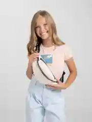 Слоновая кость поясная сумка бананка из экокожи