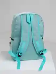 Бирюзовый рюкзак Likee с помпоном