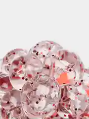 Красный антистресс Сетка с блестками