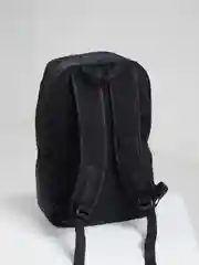 Черный рюкзак Likee с помпоном