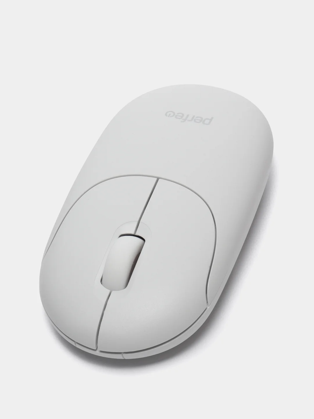 Белый мышь беспроводная Perfeo оптическая "SLIM", 3 кнопки, DPI 1200, USB