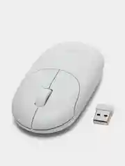 Белый мышь беспроводная Perfeo оптическая "SLIM", 3 кнопки, DPI 1200, USB