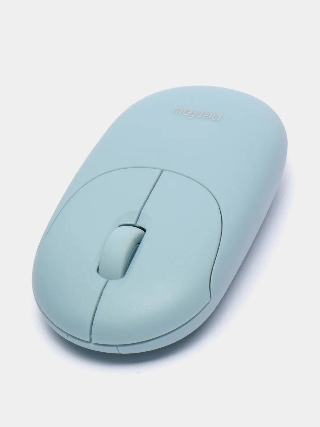Голубой мышь беспроводная Perfeo оптическая "SLIM", 3 кнопки, DPI 1200, USB