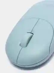 Голубой мышь беспроводная Perfeo оптическая "SLIM", 3 кнопки, DPI 1200, USB