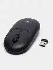 Черный мышь беспроводная Perfeo оптическая "SLIM", 3 кнопки, DPI 1200, USB