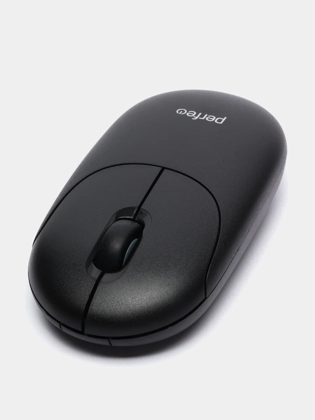 Черный мышь беспроводная Perfeo оптическая "SLIM", 3 кнопки, DPI 1200, USB