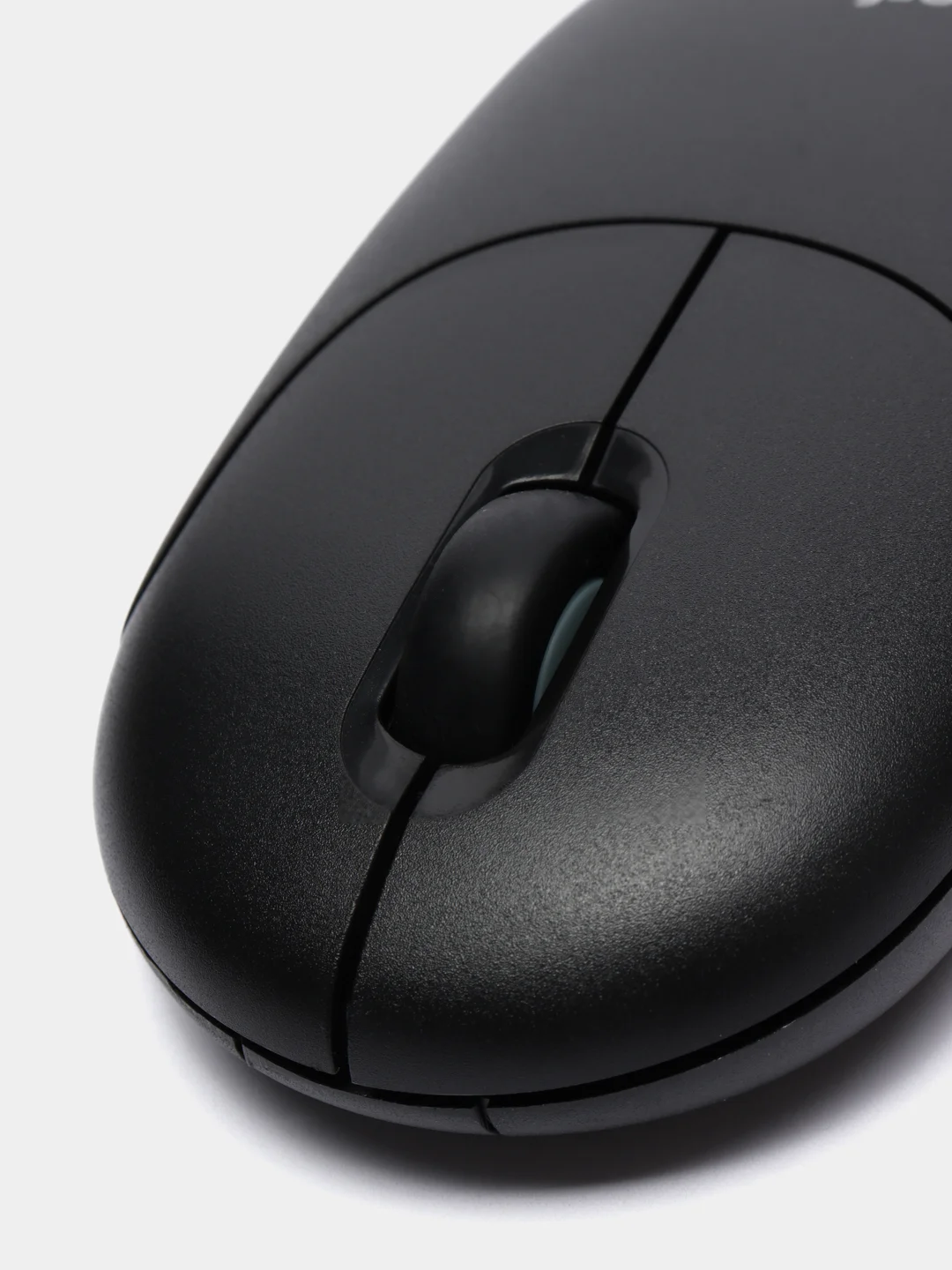 Черный мышь беспроводная Perfeo оптическая "SLIM", 3 кнопки, DPI 1200, USB