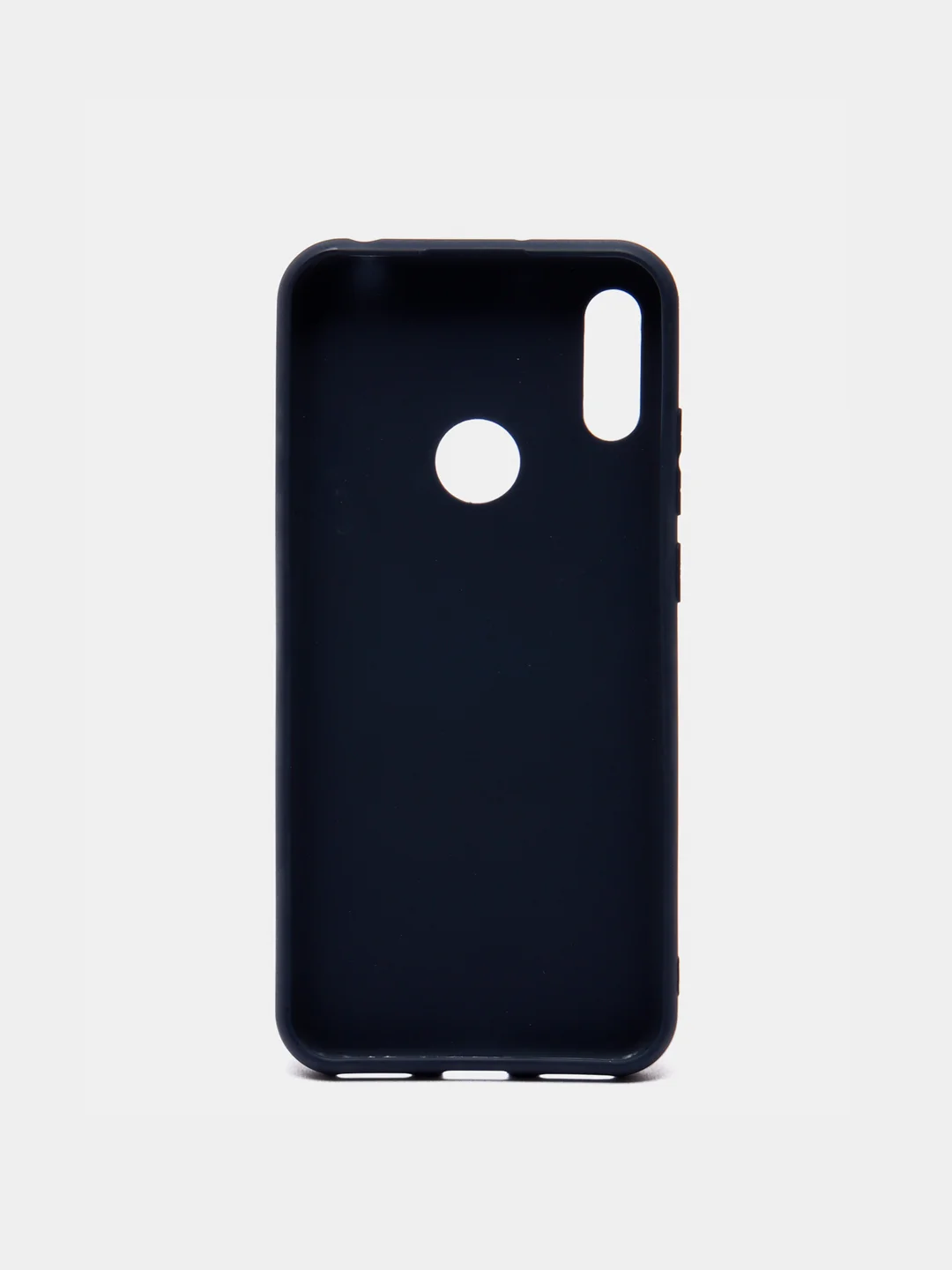 Темно-синий чехол Honor 8A, 8A Prime, Huawei Y6 2019, Y6 Prime 2019, Y6s силиконовый цветной матовый