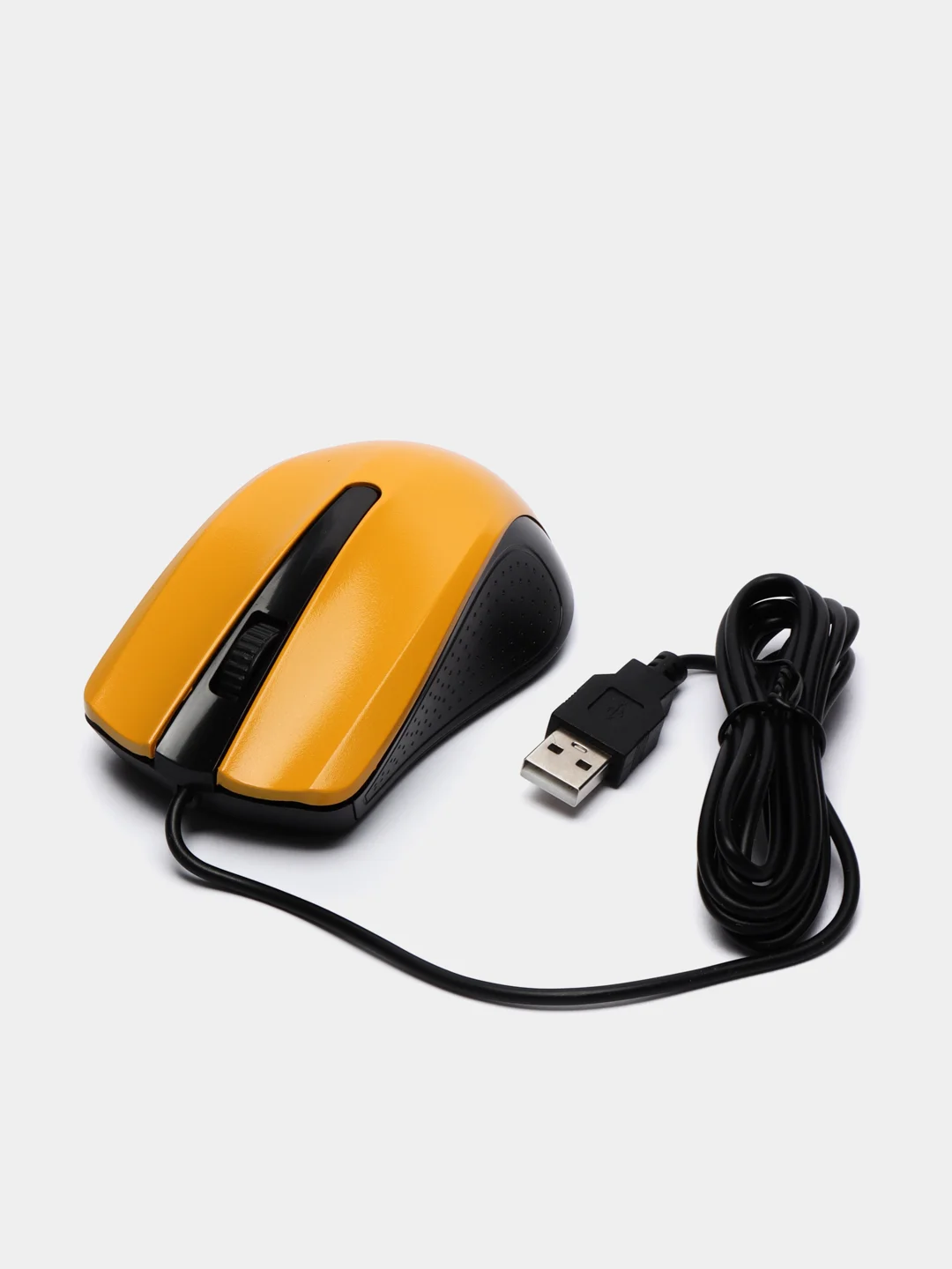 Желтый мышь оптическая Perfeo "RAINBOW", 3 кнопки, USB