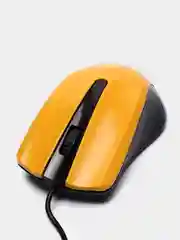 Желтый мышь оптическая Perfeo "RAINBOW", 3 кнопки, USB