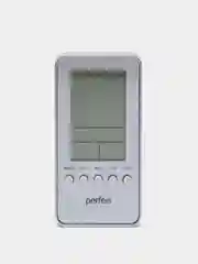 Серебряный perfeo Часы-метеостанция "Window", время, температура, влажность, дата