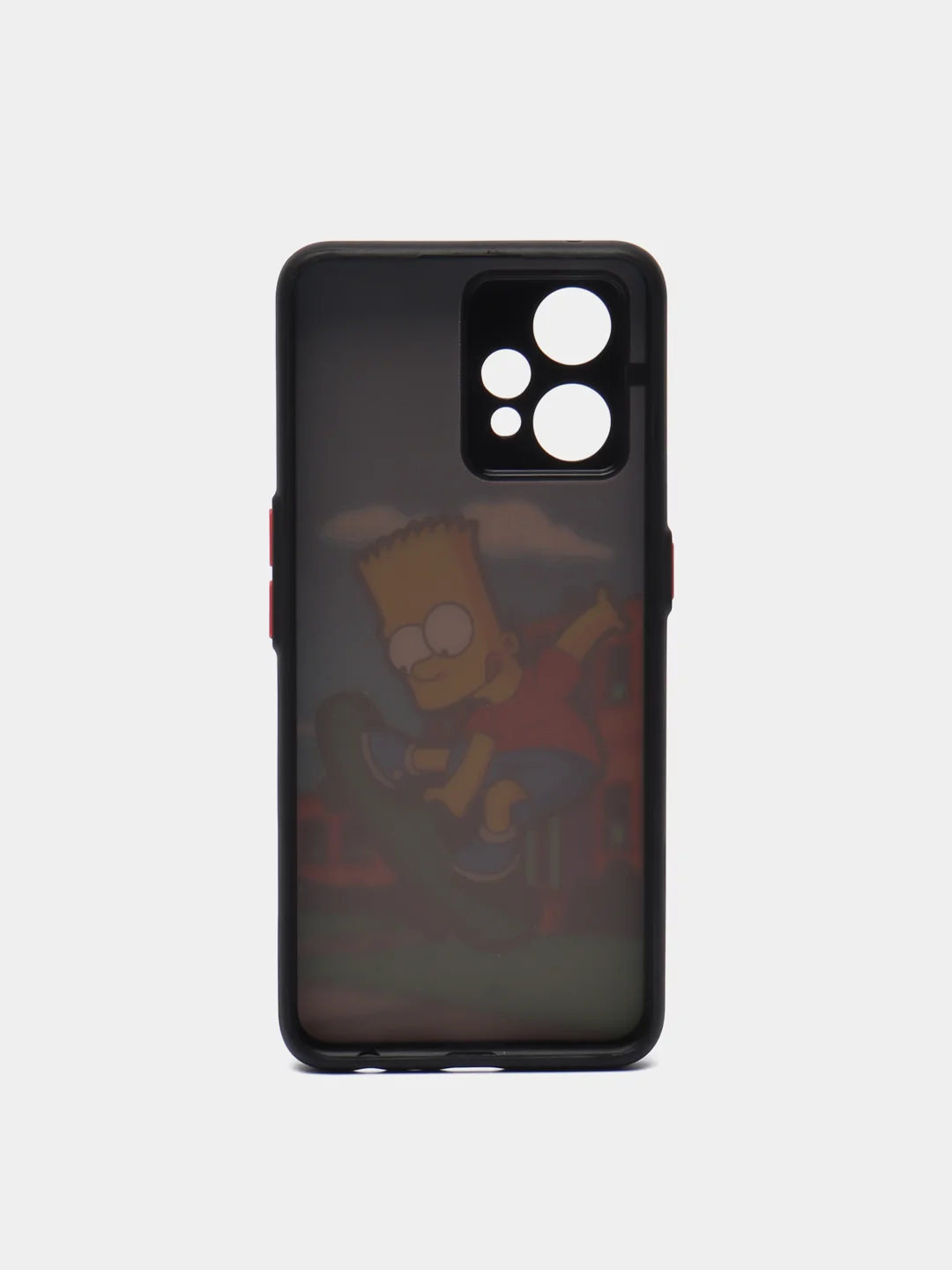 Голубой чехол с рисунком для Realme 9 Pro+ (Plus)