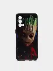 Терракотовый чехол с рисунком на Realme GT Master Edition (Реалми ГТ Мастер Эдишн)