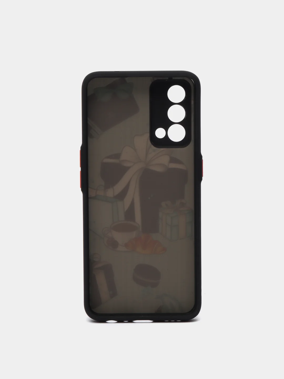 Бирюзовый чехол с рисунком на Realme GT Master Edition (Реалми ГТ Мастер Эдишн)