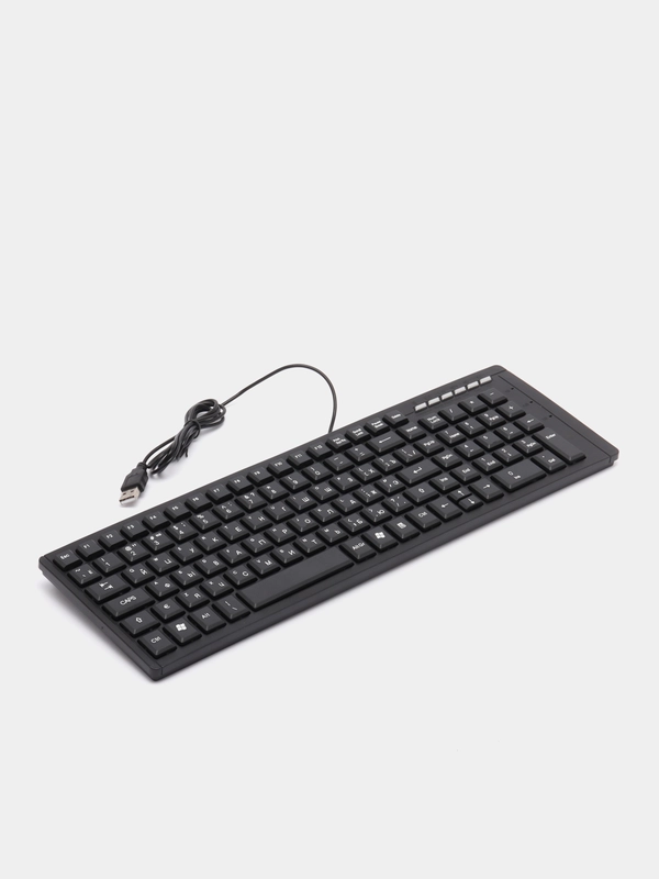 Клавиатура Perfeo "PYRAMID" Multimedia, USB, чёрная