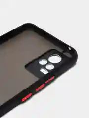 Бирюзовый чехол с рисунком на Vivo V21e (Виво В21е)