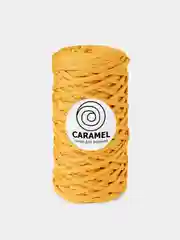 Манго шнур Caramel (Карамель), плоский, полиэфирный, 5 мм