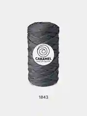 Угольный шнур Caramel (Карамель), плоский, полиэфирный, 5 мм