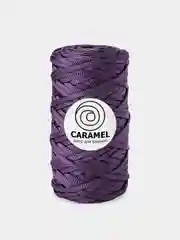 Пурпурный шнур Caramel (Карамель), плоский, полиэфирный, 5 мм