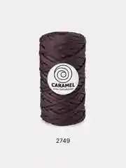 Фиолетовый шнур Caramel (Карамель), плоский, полиэфирный, 5 мм