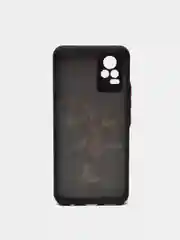 Синий чехол с рисунком на Vivo V21e (Виво В21е)